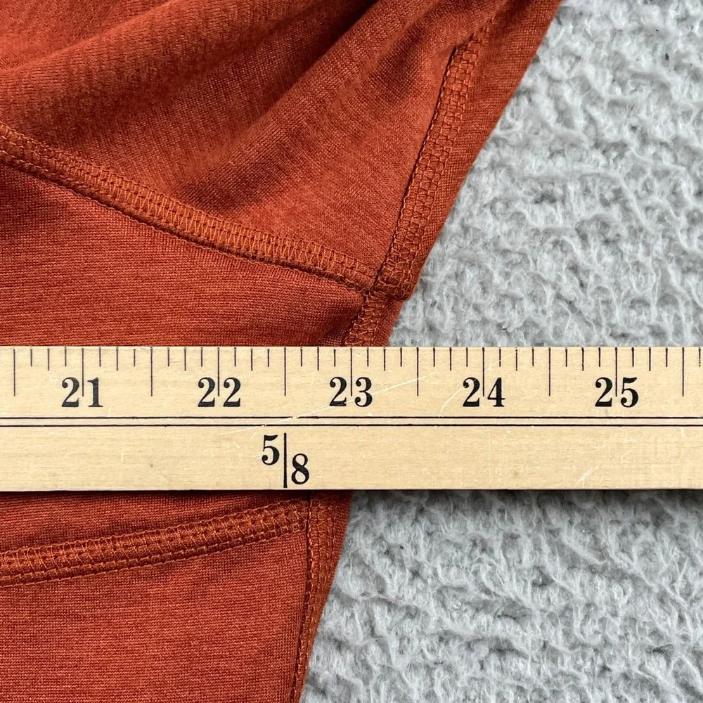 The North Face‎ Pullover Mens L Orange 1/4 Zip Fleece Jacket Canyonlands Pocket